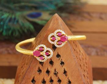 Gold platted cz kada 1