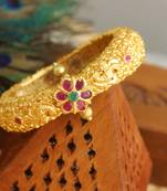 Gold platted openable kada