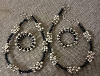 Ghungroo silver oxidized indian anklet and toe ring jewelry combo set for women beautiful handmade silver jewellry 1