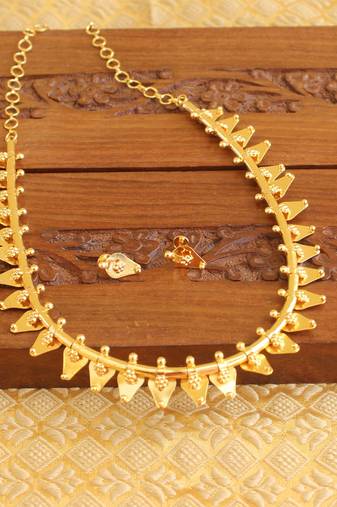Kerala traditional talikoottam necklace set