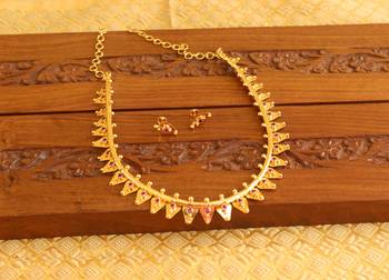 Kerala traditional talikoottam necklace set 2