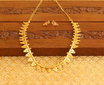 Kerala traditional talikoottam necklace set 1