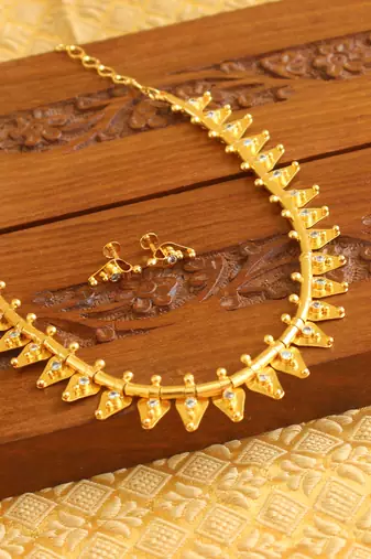 Kerala traditional talikoottam necklace set