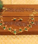 Kerala traditional palakka necklace set