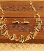 Kerala traditional nagapadam necklace set