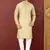 Ranak Olive Cotton Silk Kurta Pajama