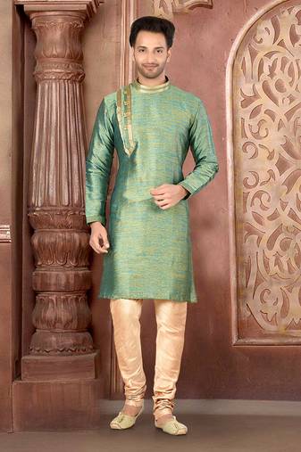 Ranak Pastel Silk Kurta Pajama