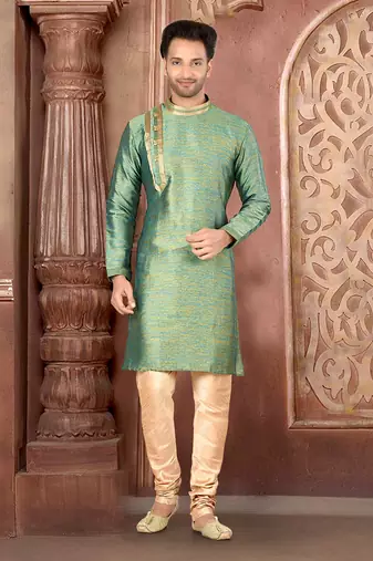 Ranak Pastel Silk Kurta Pajama