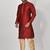 Ranak Maroon Dupion Silk Kurta Pajama