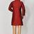 Ranak Maroon Dupion Silk Kurta Pajama