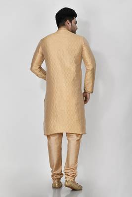Ranak Gold Art Silk Kurta Pajama 3