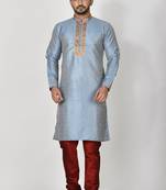Ranak Firoza Art Silk Kurta Pajama