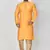 Ranak Yellow Mulbary Cotton Silk Kurta Pajama