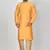 Ranak Yellow Mulbary Cotton Silk Kurta Pajama