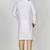Ranak White Mulbary Cotton Silk Kurta Pajama