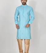 Ranak SKy Cotton Kurta Pajama