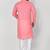 Ranak Pink Cotton Kurta Pajama