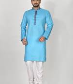 Ranak Firoza Cotton Kurta Pajama