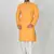 Ranak Yellow Cotton Kurta Pajama
