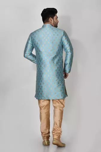 Ranak Firoza Banarasi Jacquard Kurta Pajama