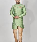 Ranak Pista Banarasi Jacquard Kurta Pajama