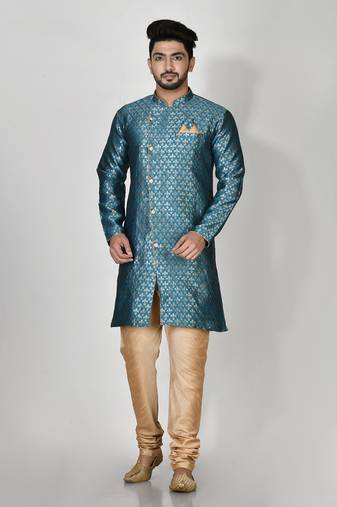Ranak Firoza Banarasi Jacquard Kurta Pajama