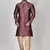 Ranak Purple Banarasi Jacquard Kurta Pajama