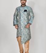 Ranak Firoza Banarasi Jacquard Kurta Pajama