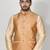 Ranak Rose Gold Dupion Silk Jacket