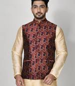 Ranak Copper Jacquard Jacket