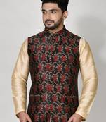 Ranak Black Jacquard Jacket