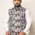 Ranak Multicolour Art Silk Nehru Jacket