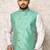 Ranak Firoza Art Silk Nehru Jacket