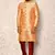 Ranak Rust Art Silk Indowestern Sherwani