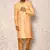 Ranak Rust Art Silk Indowestern Sherwani