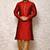 Ranak Maroon Art Silk Kurta Pajama