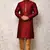 Ranak Maroon Art Silk Kurta Pajama