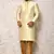 Ranak Cream Art Silk Kurta Pajama