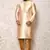 Ranak Cream Art Silk Kurta Pajama