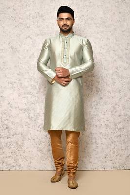 Ranak Pastel Art Silk Kurta Pajama 1