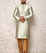 Ranak Pastel Art Silk Kurta Pajama