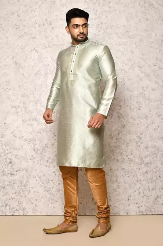 Ranak Pastel Art Silk Kurta Pajama