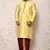Ranak Lemon Art Silk Kurta Pajama