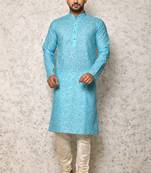 Ranak Sky Cotton Kurta Pajama