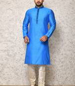 Ranak Sky Art Silk Kurta Pajama