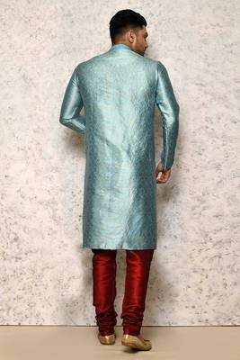Ranak Sky Art Silk Kurta Pajama 3