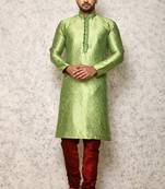 Ranak Pastel Art Silk Kurta Pajama