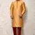 Ranak Golden Art Silk Kurta Pajama