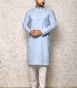 Ranak Sky Cotton & Lycra Kurta Pajama