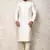 Ranak White Art Silk Kurta Pajama